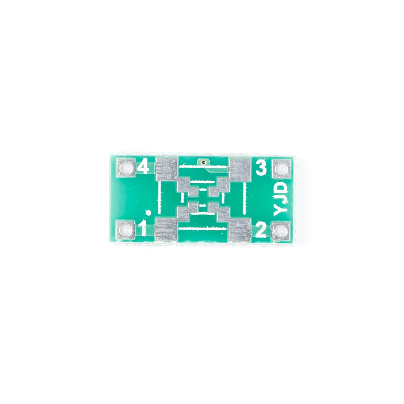 Active crystal oscillator adapter board suitable for surface mount packaging sizes 7050, 5032, 3225, etc