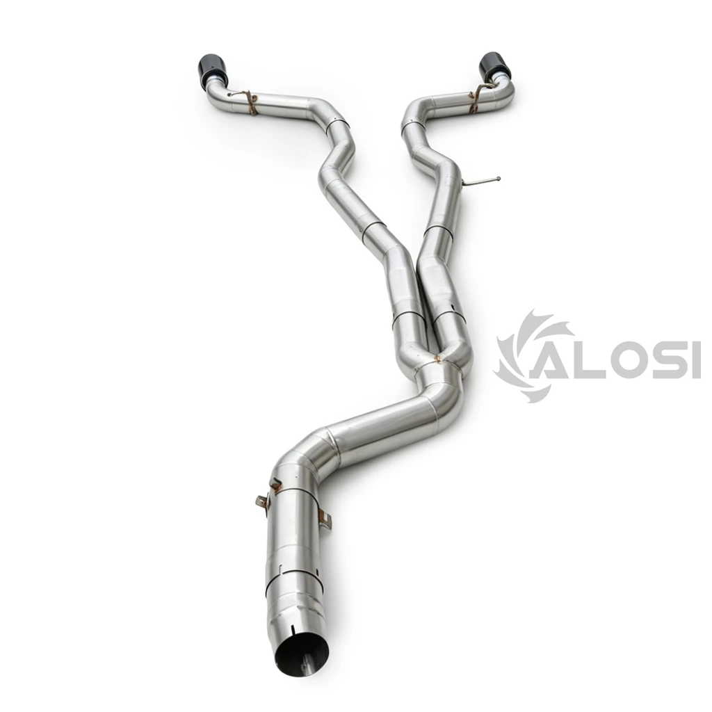 Stainless steel sports car sound straight through exhaust for BMW Z4 G29 2.0T/3.0T 2019-2024 high-performance Catback exhaust