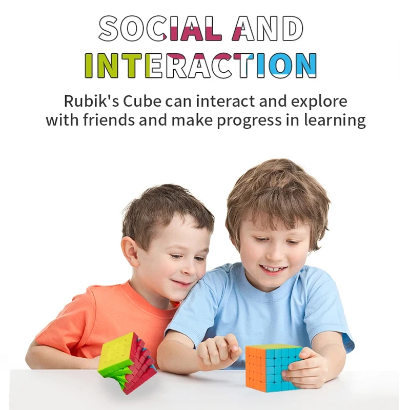 탄소 섬유 매직 큐브, 3x3, 4x4, 5x5, 12 색 큐브, 전문가용 스피드 매직 큐브, 교육용 장난감, 어린이 선물