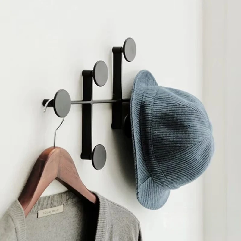 Nordic Coat Racks Metal Modern Clothes Rack Creative Minimalism Wall Clothes Hanger Luxury Storage Shelves Home Decoration