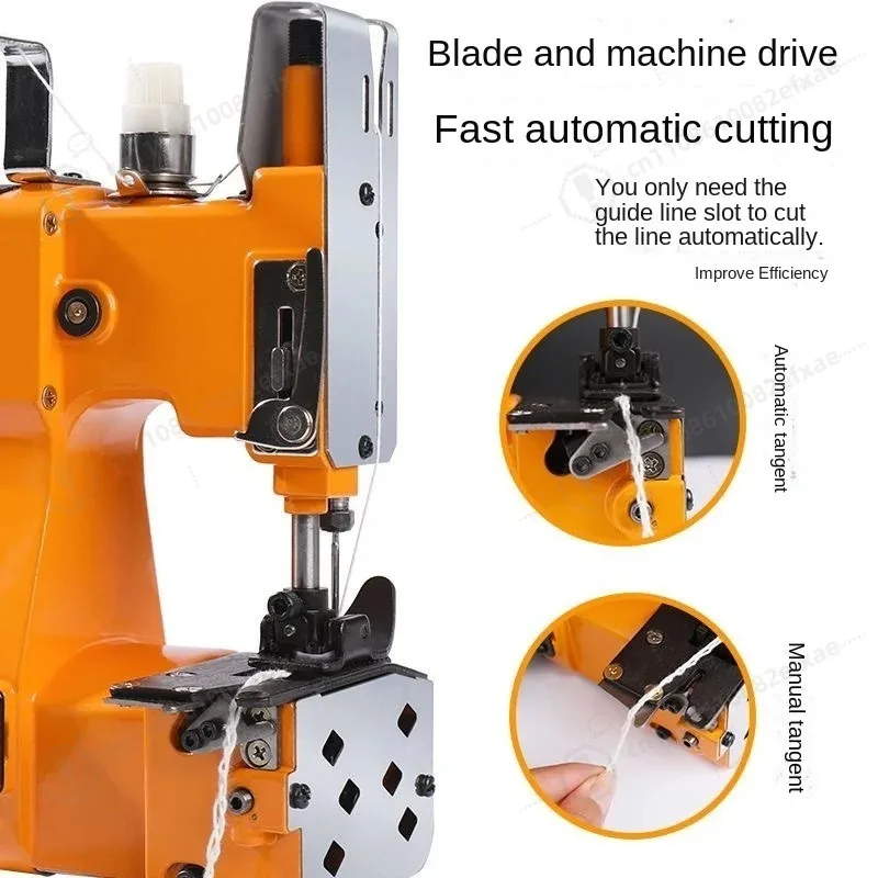 NEW 3.0Ah Electric Woven Bag Sealing Machine Textile Industry Sealing Machine Handheld Lithium Battery Sewing Machine