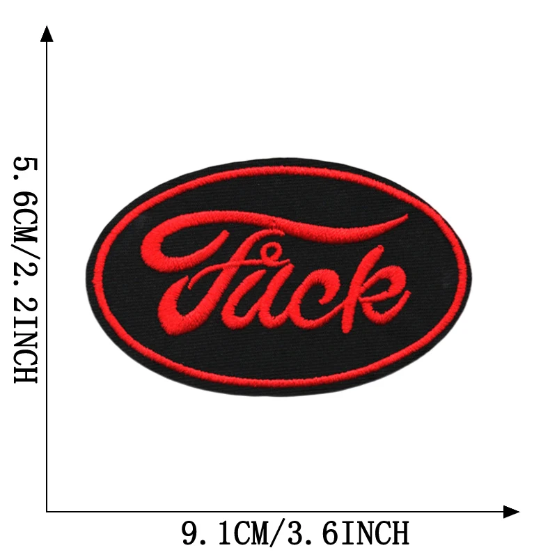 Patch Thermo collant Rock Punk Feuer Blitz Schädel für Kleidung Eisen auf Puffer Jacke Designer gestickte Nähen Abzeichen Rucksack a – Detail 9