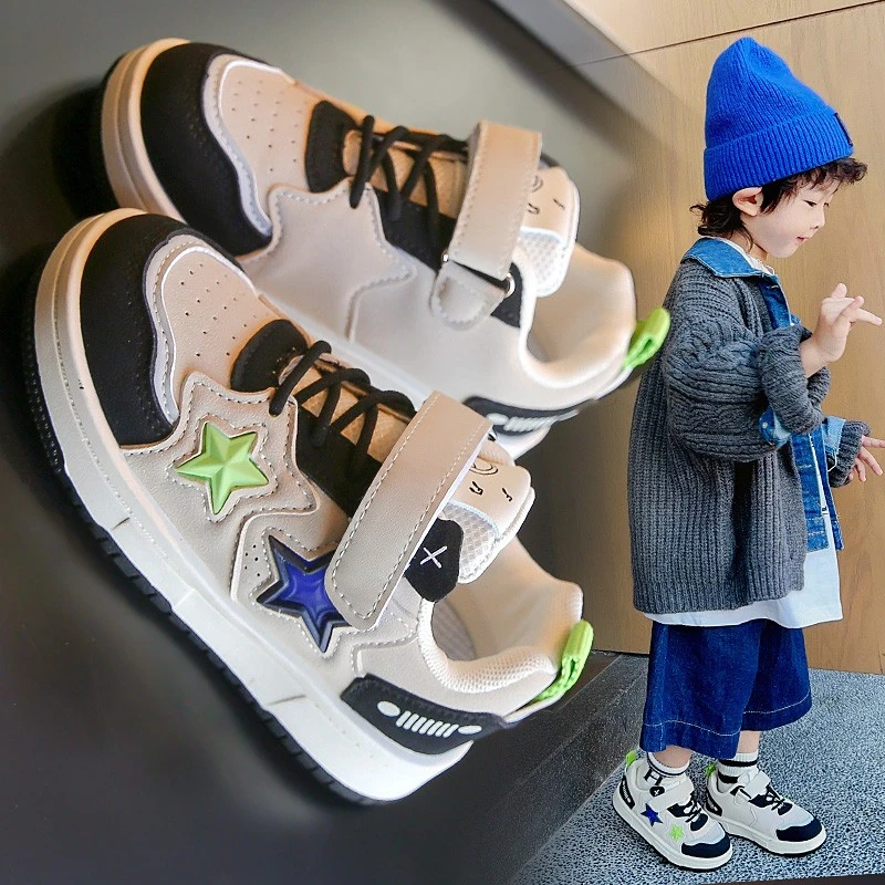 

Boys' soft-soled board shoes, new spring and autumn 2025 children's best-selling sports shoes, girls' anti-slip casual shoes