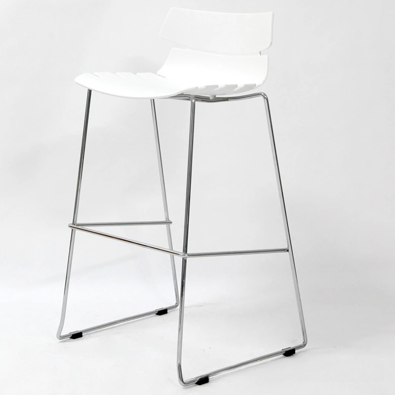 

Front desk bar chair negotiation, home high stool, bar iron bar stool, backrest chair