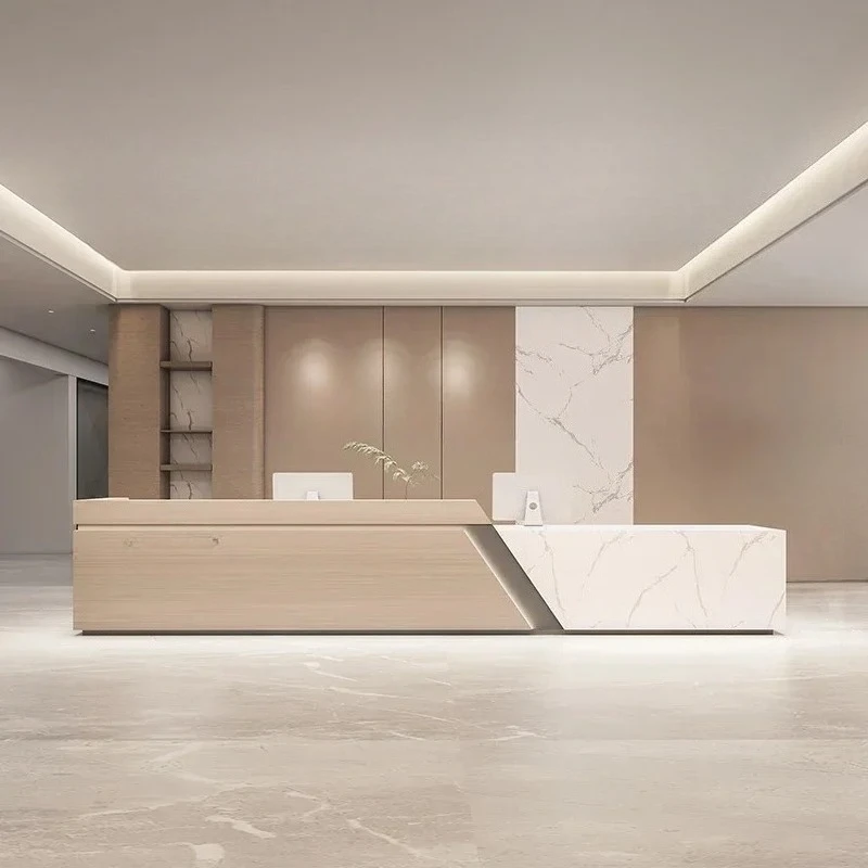 

Counter Box Store Administrator Stand Reception Cosmetics Showcase Front Retail Checkout Recepcion Mostrador Reseption Desk