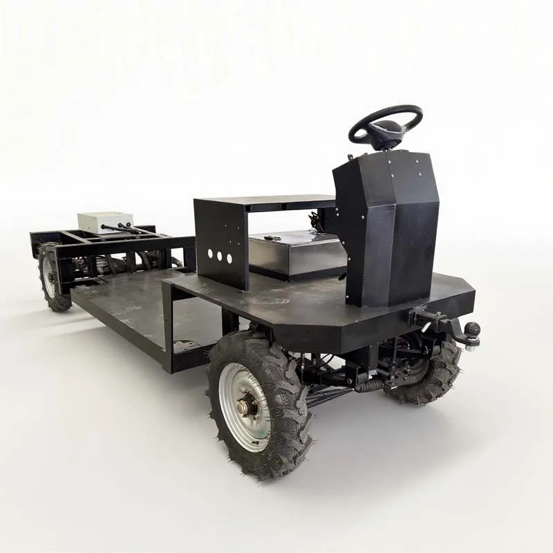 Driverless wire-controlled remote control chassis frame assembly custom remote control chassis electric four-wheeler load float
