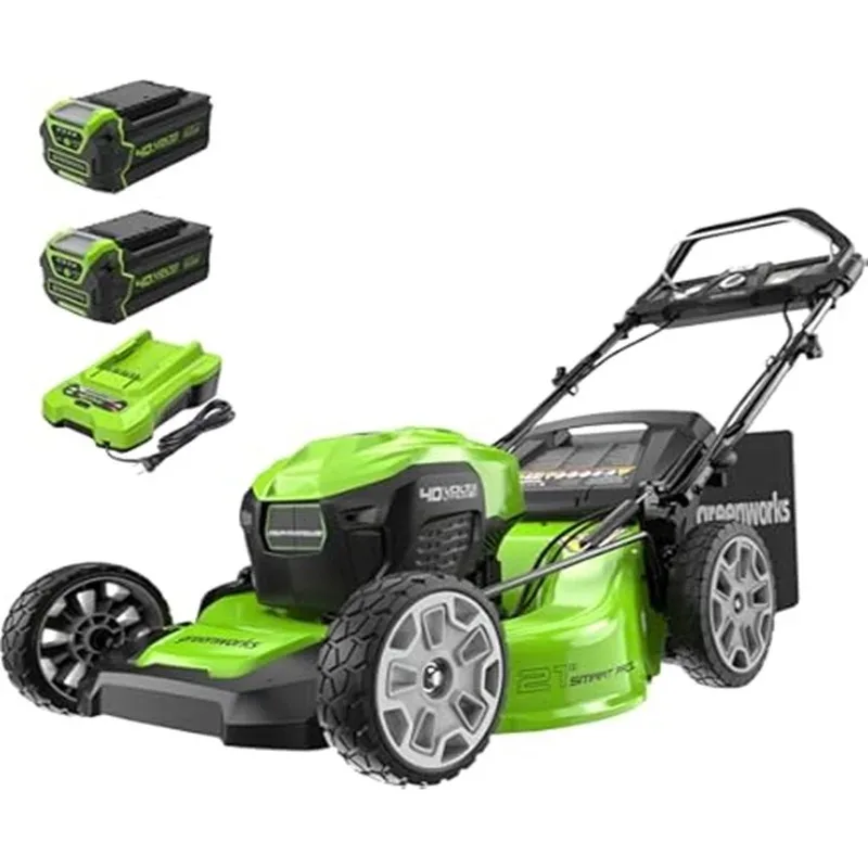 

Sun Tractor Lawn Rotary Mower Outdoor Activities Greenworks 40V Cordless Lawn Mower Brushless 4Ah Battery