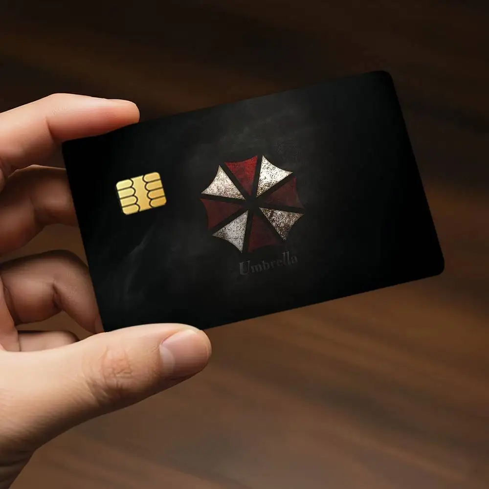 Game Umbrella Corporation Kredit-Dekorationskarten-Aufkleber, geeignet für Bankkarten, Metro Transit, kratzfest, Geschenk, 4 Stück – Detail 12