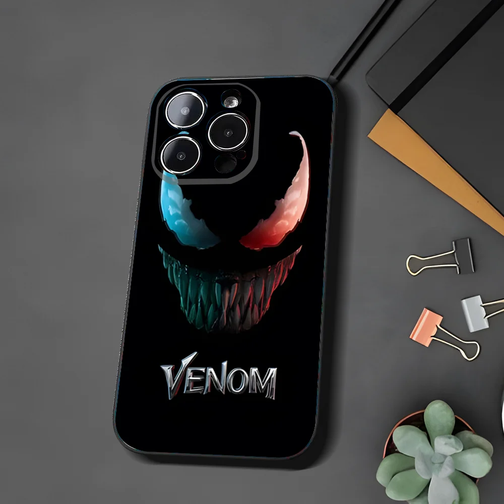 V-Venom's Helmet Phone Case For Xiaomi 11 Redmi Note 11 5G 8T 9A 9 10T Note8Pro Note9 12SUltra Black Case