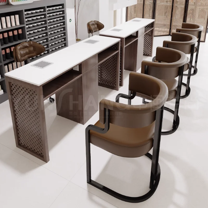 

Equipment Storage Nail Table White Luxury Nordic Polish Nail Table Arm Collector Creative Scrivania Per Unghie Trendy Furniture