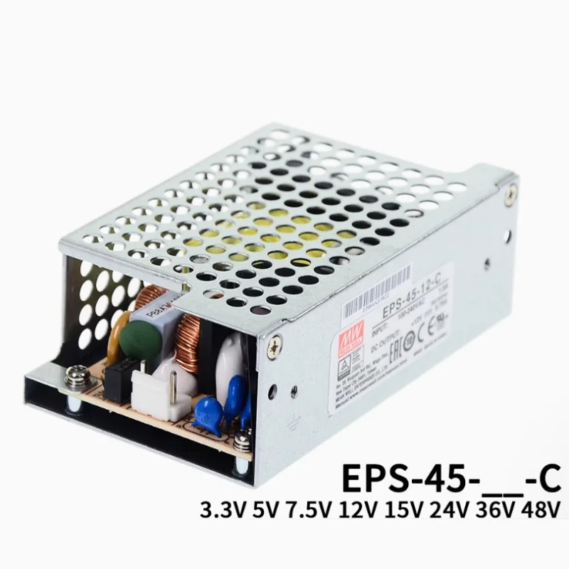 EPS-45 45W MeanWell EPS-45-5-C EPS-45-7.5-C EPS-45-12-C EPS-45-24-C EPS-45-15-C 36V EPS-45-48-C Enclosed Type Instead of PS