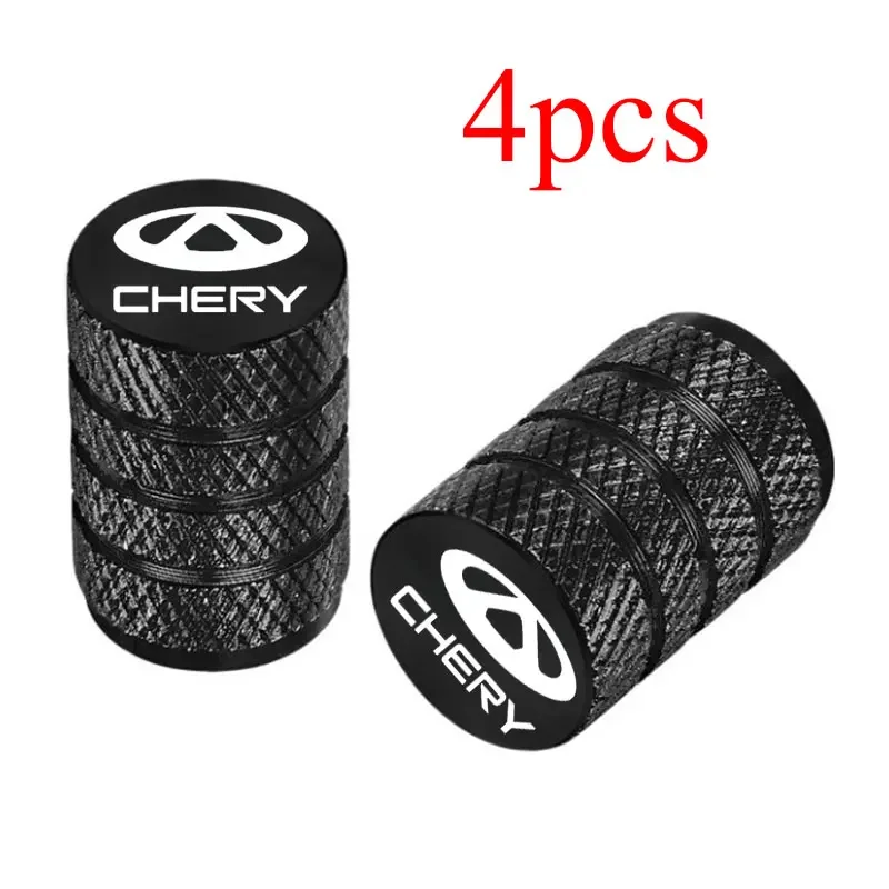 4Pcs Wheel Tyre Valve Stem Caps For Chery Tiggo9, Omoda C5, Jaecoo J8, Tiggo5x Anti-Dust Tire Valve Cover Decoration