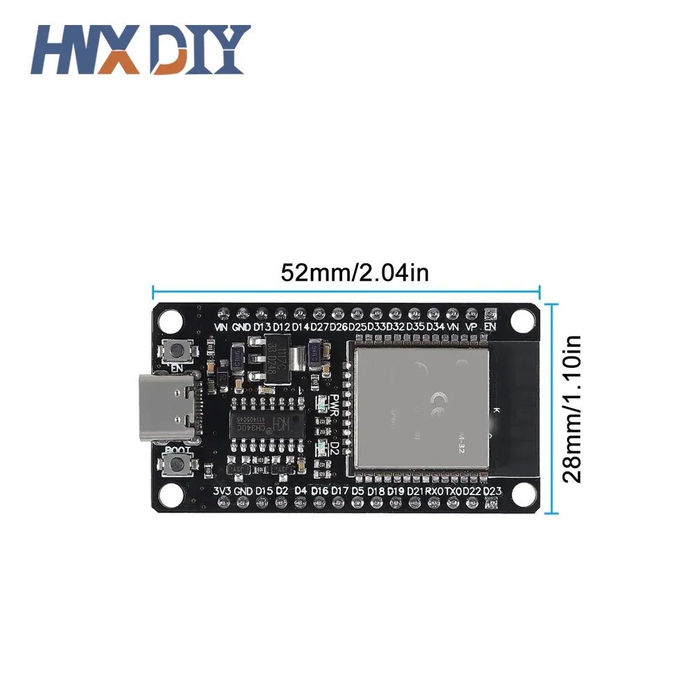 1-5sets ESP32 Development Board Wireless WiFi Bluetooth module Ultra-Low Power Consumption Dual Core 30Pin ESP32-WROOM-32S 32D
