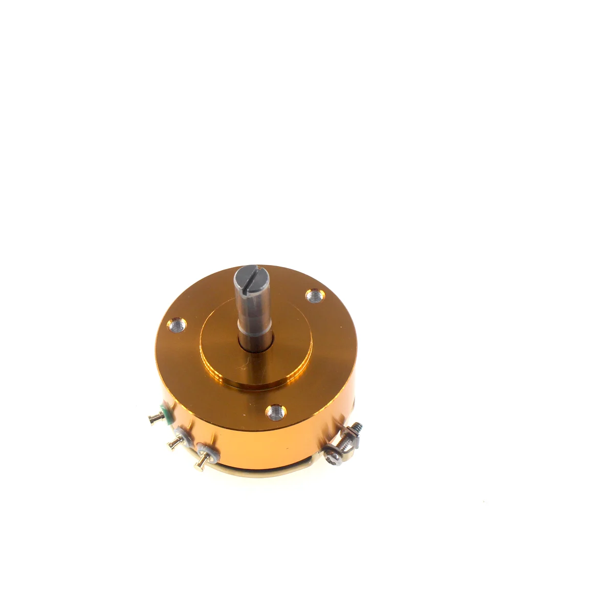 WDD35D4 1K/2K/5K/10K conductive plastic potentiometer 19mm Short axis angle sensor displacement WDD35D-4 Linear 0.1%