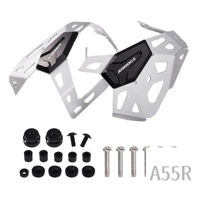 

5R-For BMW R1300GS Cylinder Head Guards For BMW R1300GS Engine Protection For BMW R1300GS Silver+Black