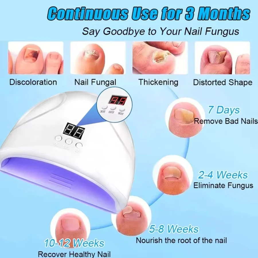 Fungal Nail Laser Device Repair Fast Nails Fungus Onychomycosis Repair Toenail Fingernail Removes Nail Fungus Foot Care Device