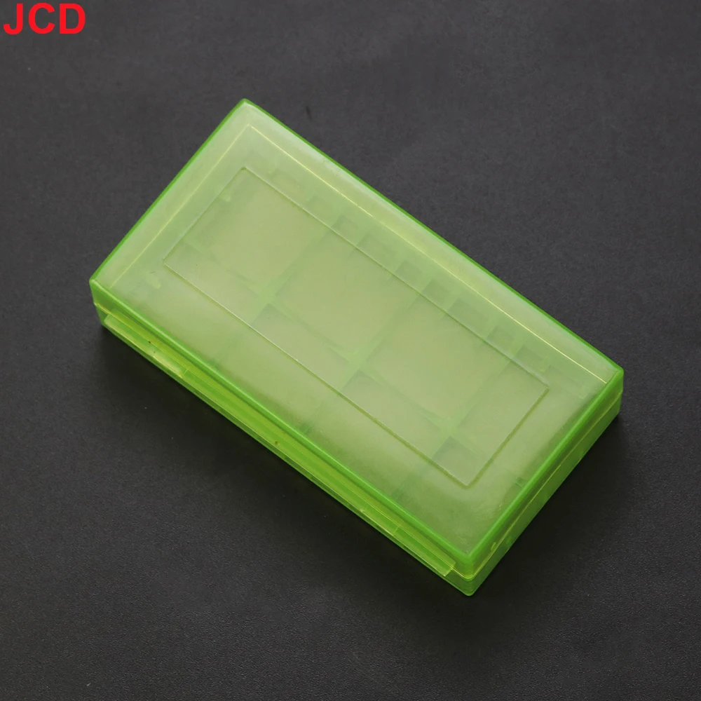 Etui na 18650 akumulator PVC twardy plastikowy przechowywanie baterii 18650 16340 obudowa baterii pojemnik na pudełko przechowywania 2 szt. 18650/4