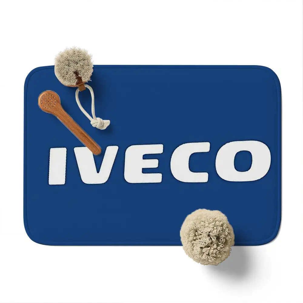 جديد IVECO الكلمة حصيرة مطبوعة كبيرة السجاد غرفة وغرفة نوم السجاد الحمام المضادة للانزلاق باب الحصير السجاد الصغيرة