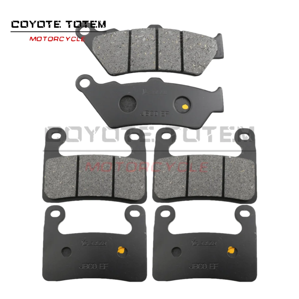 The front and rear brake pads are suitable for the new BMW Waterbird R1300GS, R1250GS, and R1250RT motorcycles from 2019 to 2021