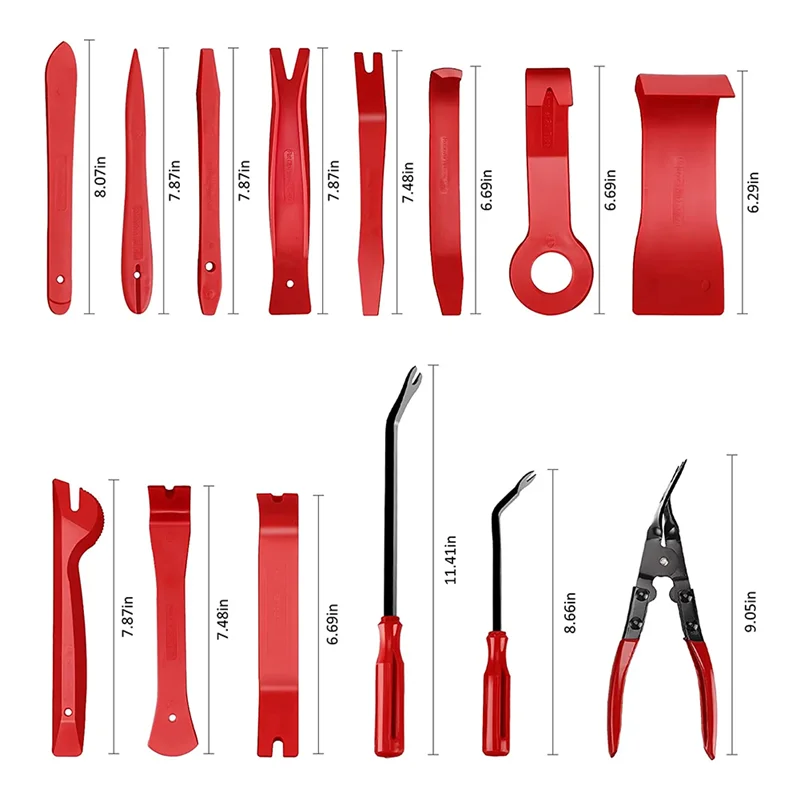 

Highly Recommended Auto Interior Disassembly Kit Car Plastic Trim Removal Tool Car Clips Puller DIY Panel Tools For Auto Trim Pu