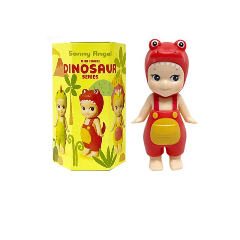 Dinosaurier-Serie Niedliche Cartoon-Puppe Mini Mystery Box Sammlerstück Anime-Figur Auto-Dekoration für Weihnachts- und Geburtstagsgeschenk