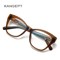 KANSEPT Eyeglass Frame for Women Reading Glasses Men Blue Light Ophthalmic Frames Man Glass Shades Female Womens Sunglasses Mens