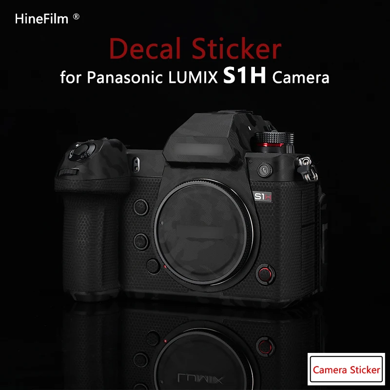 Hinefilm Skin for Lumixs S1 H Camera Sticker Protective Film for Panasonic Lumix S1H Camera Protector Cover Decal Skin