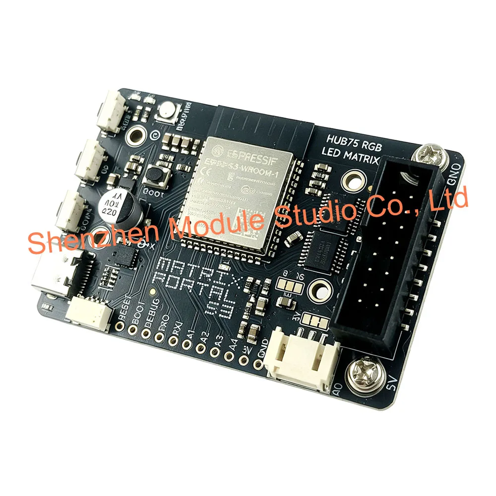 5778 ESP32-S3 Moduł kontrolera matrycy LED RGB WiFi BT USB-C do paneli HUB-75 16x32 do 64x64 — zdjęcie produktu 3