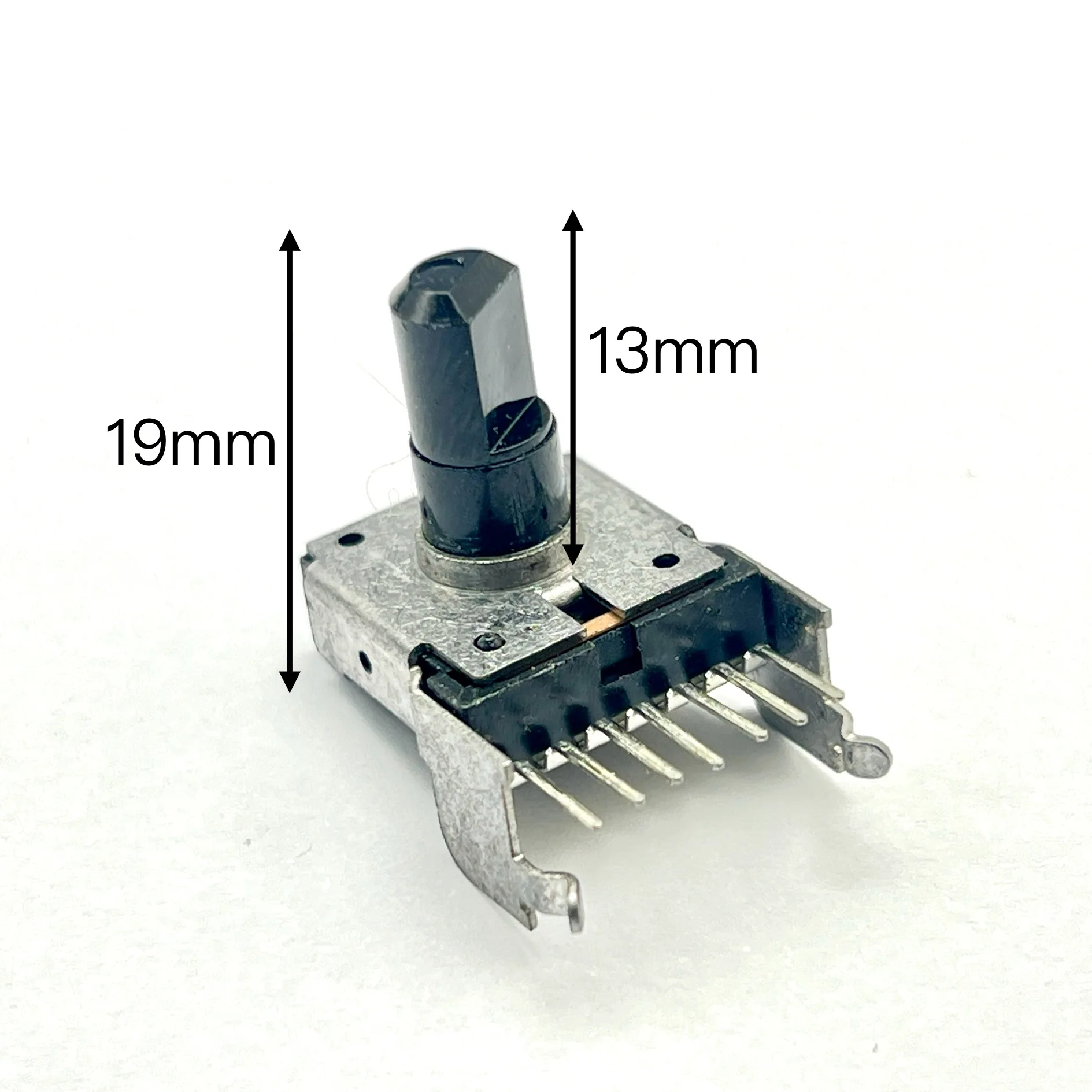2 PCS Japanese RK14 7-pin A100K mixing console with special long leg bracket, shaft length 13mm