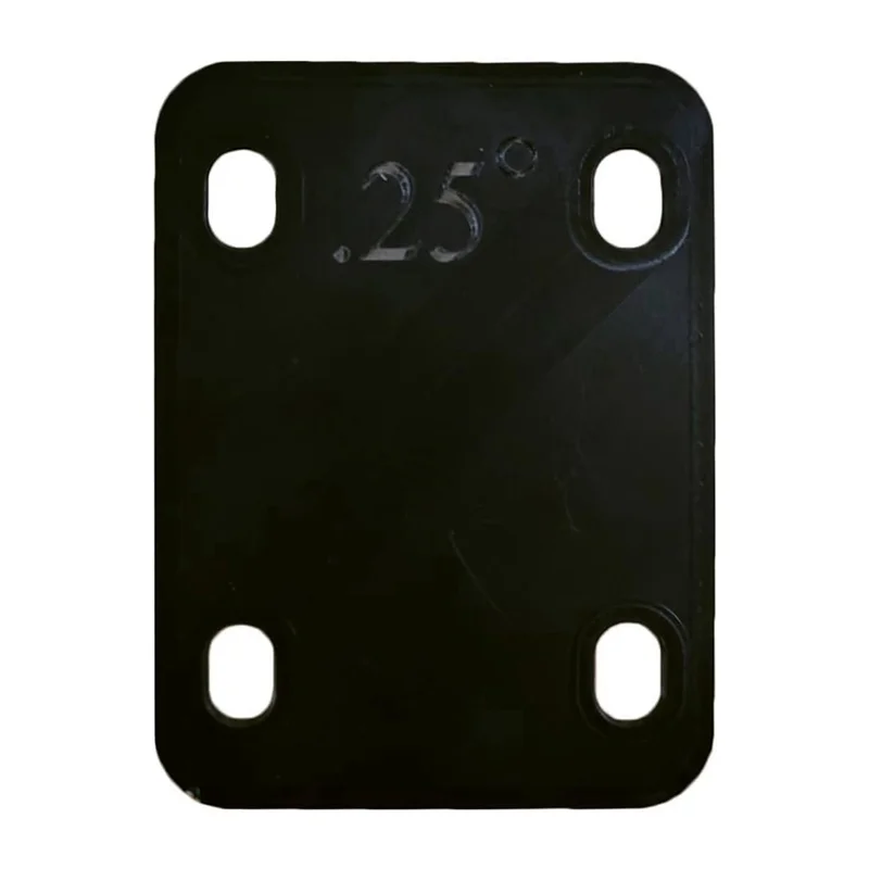 Prácticos cuñas para mástil de guitarra, 3 piezas, 0,25 ° , 0.5 ° y 1 ° Junta de grado para reparación de cuello atornillado de guitarra y bajo