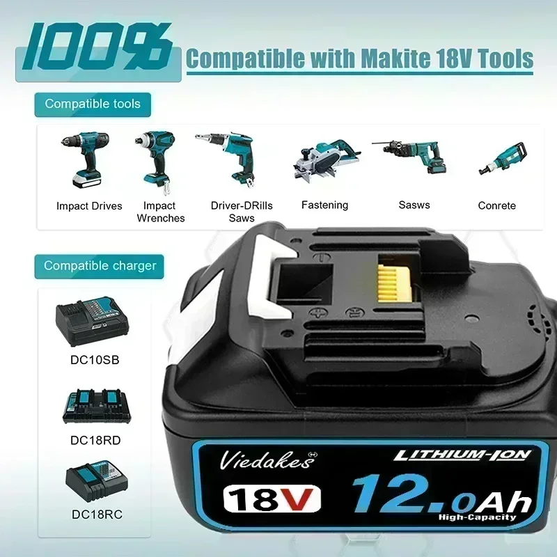 Makita 18V Rechargeable Li-ion Battery Pack
