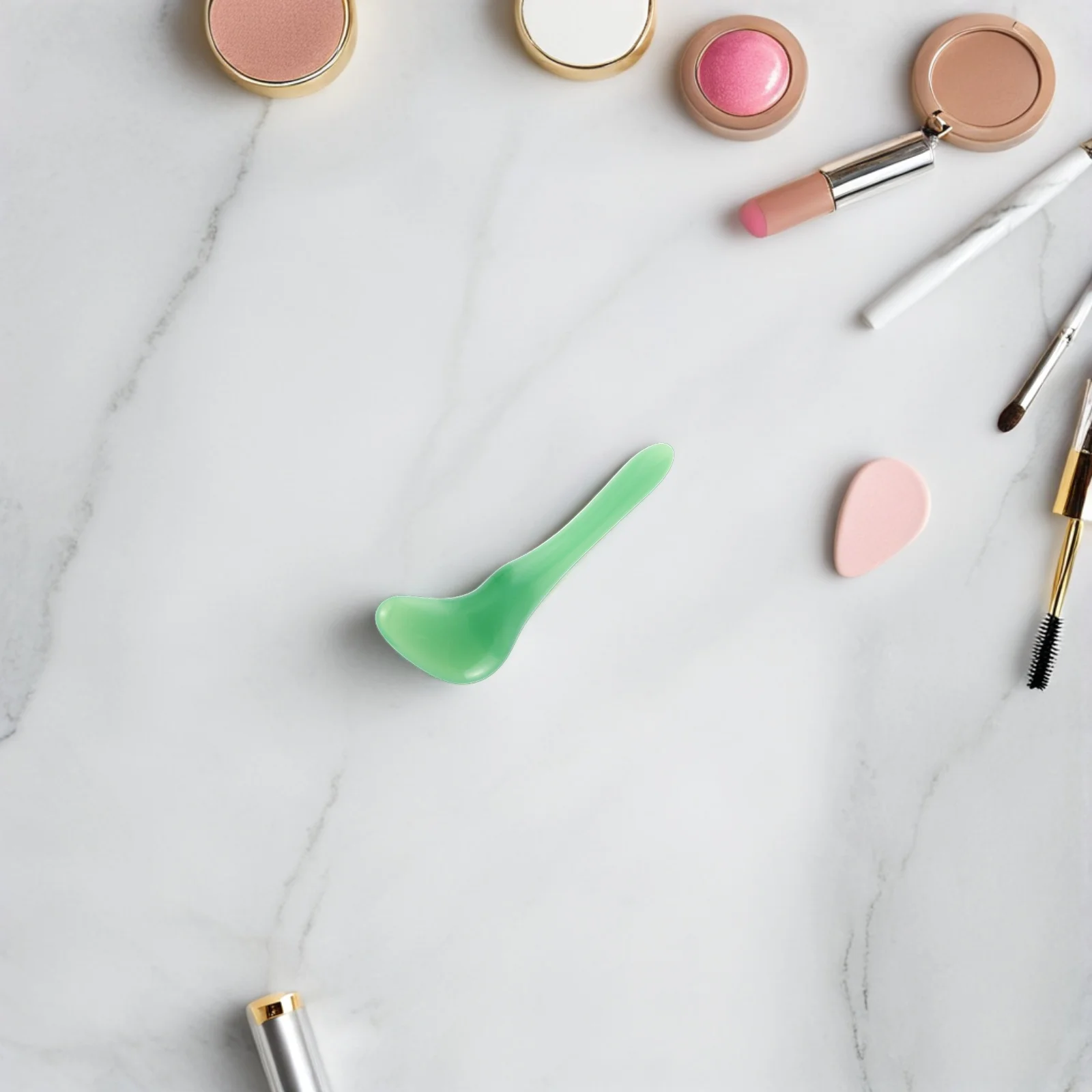 

5pcs Guasha Massage Tool Resin Facial Roller Stick For Face Neck Eye Acupressure Portable Handheld Massager Scraping Board