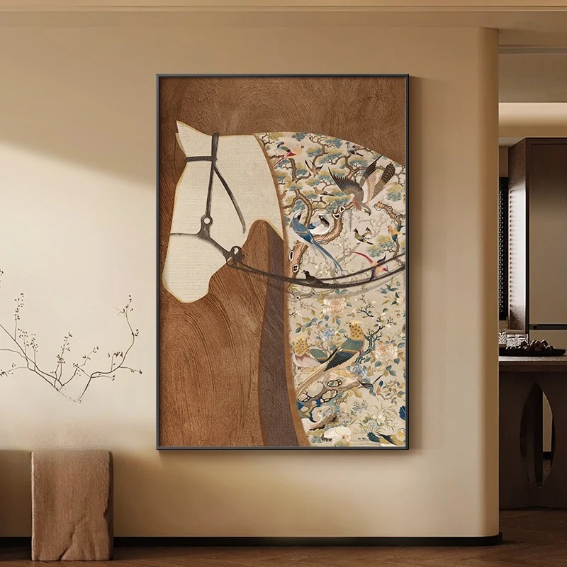 

Medieval style living room, decorative painting, new models, immediate success