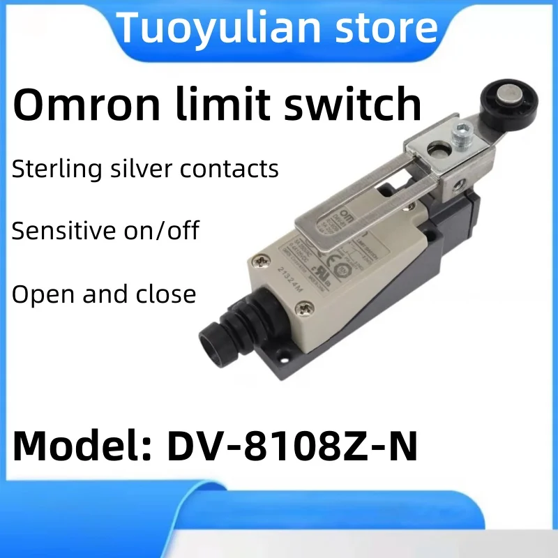 

Original Omron travel switch D4V-8108Z-N adjust the swing arm roller touch mechanical limiter