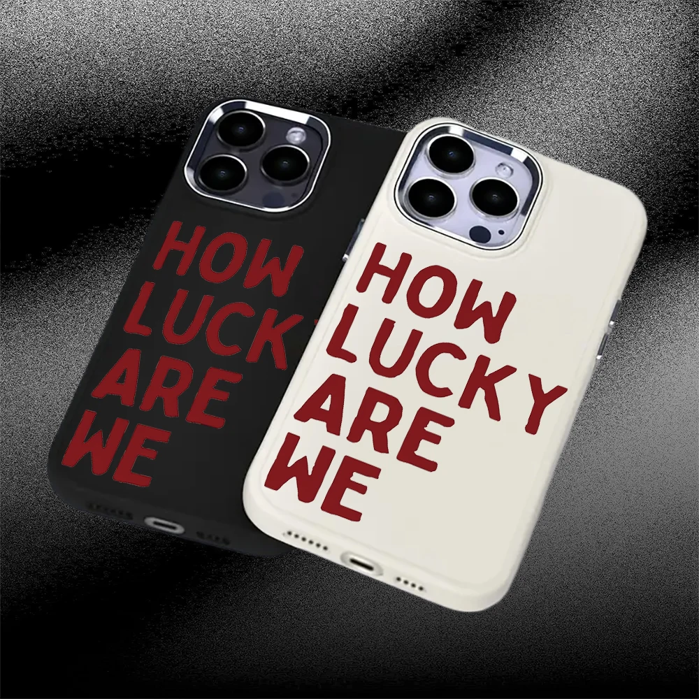

Slogan Phone Case for iPhone17Pro Max/17Pro/17/16/16Pro/15/14/13/12/11/Pro/Plus Fashion Friend Gift Aesthetic Phone Case