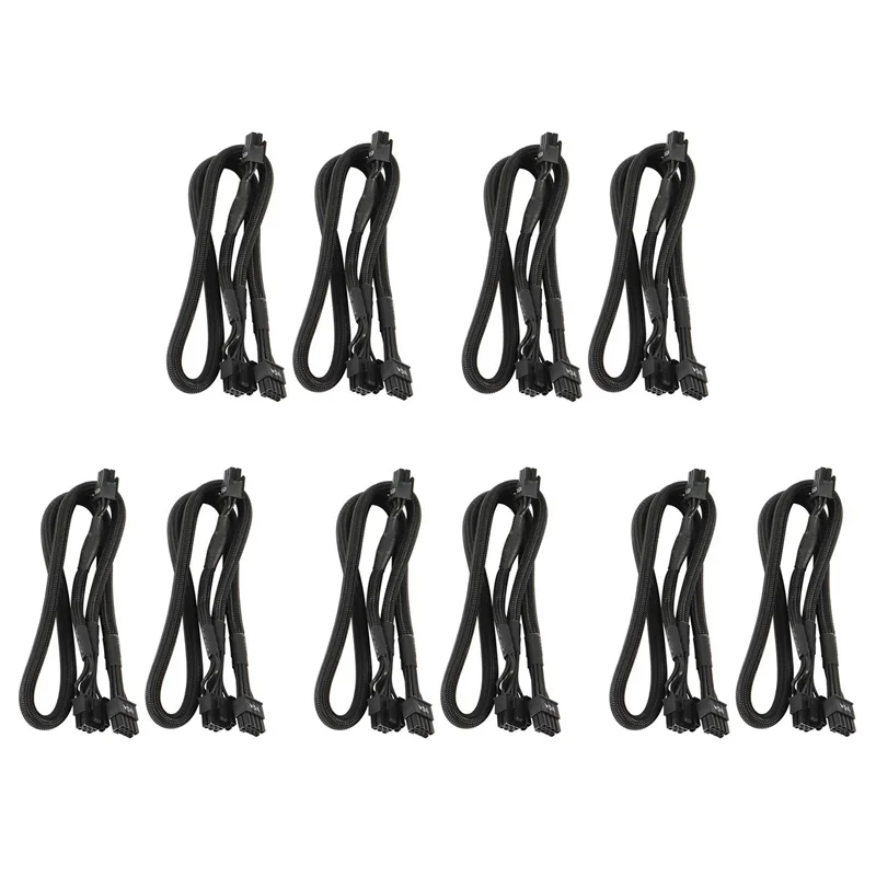 

10 упаковок 8-контактный двойной 8-контактный 6-контактный кабель питания PCIE VGA для EVGA Supernova G2 G3 G5 P2 T2 GS G+ 650 750 850 1000