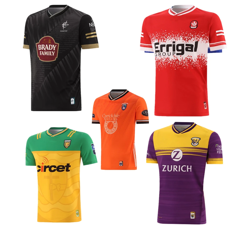 2024 GAA shirt Kildare Louth Kilkenny Down Tipperary Wexford Tyrone Offaly Armagh LGFA Dublin Donegal Derry Kerry Ireland gaa