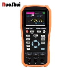 Handheld LCR Meter Digital Bridge Capacitance Inductance Resistance Multimeter Tester ESR Calibration With USB Super Capacitor