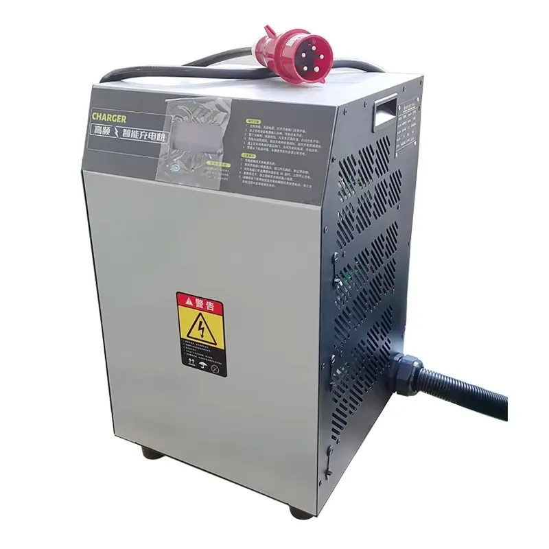 

2025 New Style80V 200A DC Fast 380v 3 Phase Smart Lead Acid Battery Charger Motorcycle Forklift AGV RV Touring Bus