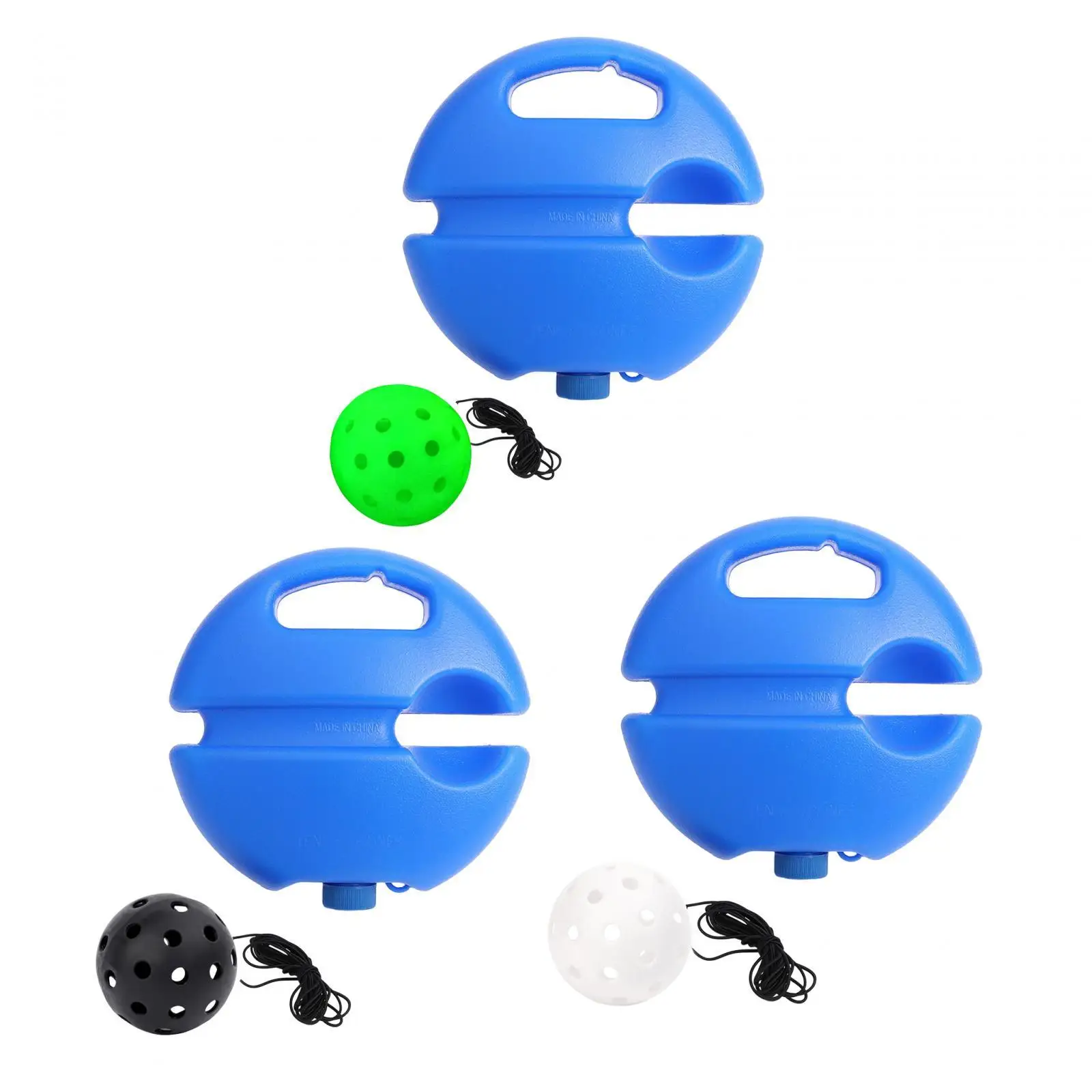 Pickleball Trainer Enhances Skills with 40 Holes Pickleball Ball Portable