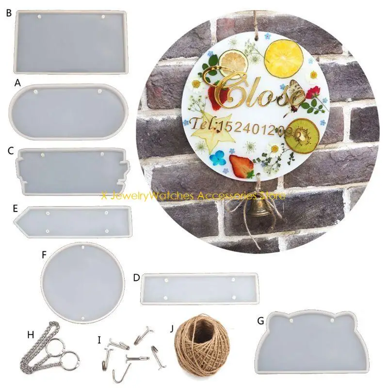 

31KD Модель для изготовления дорожных уличных знаков, формы для дверных табличек для литья из смолы для индикатора