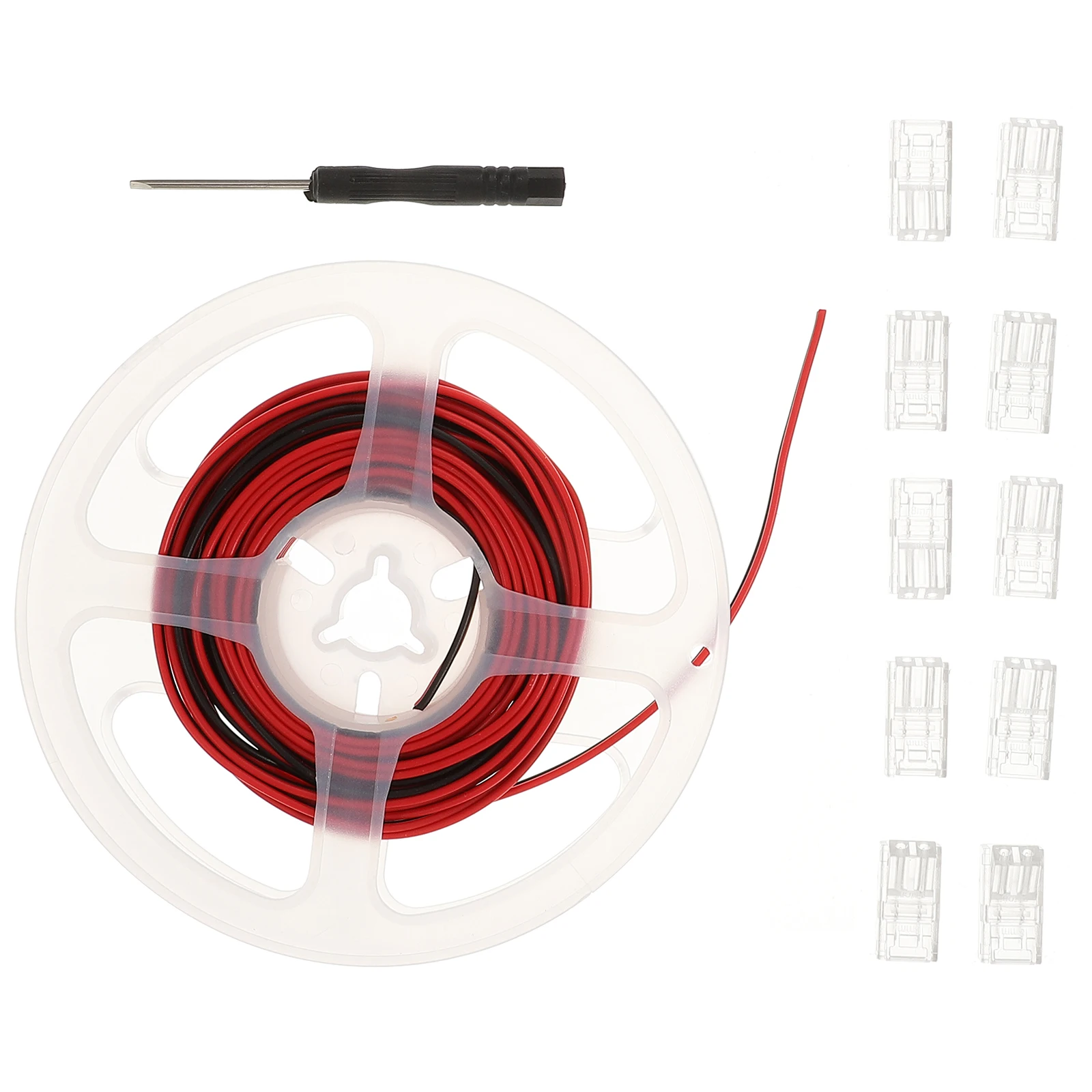 

LED Light Bar Connectors Solderless Adapter for 5V 12V 24V LED Strips Terminal Extension Connector Lighting Accessory