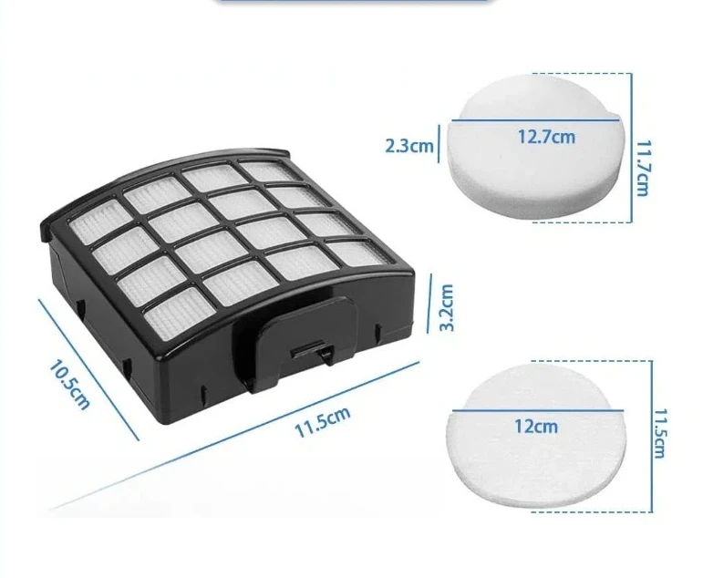 Suitable for shark NZ850UK NZ860UK AZ9121UK vacuum cleaner filter mesh filter cartridge filter cotton