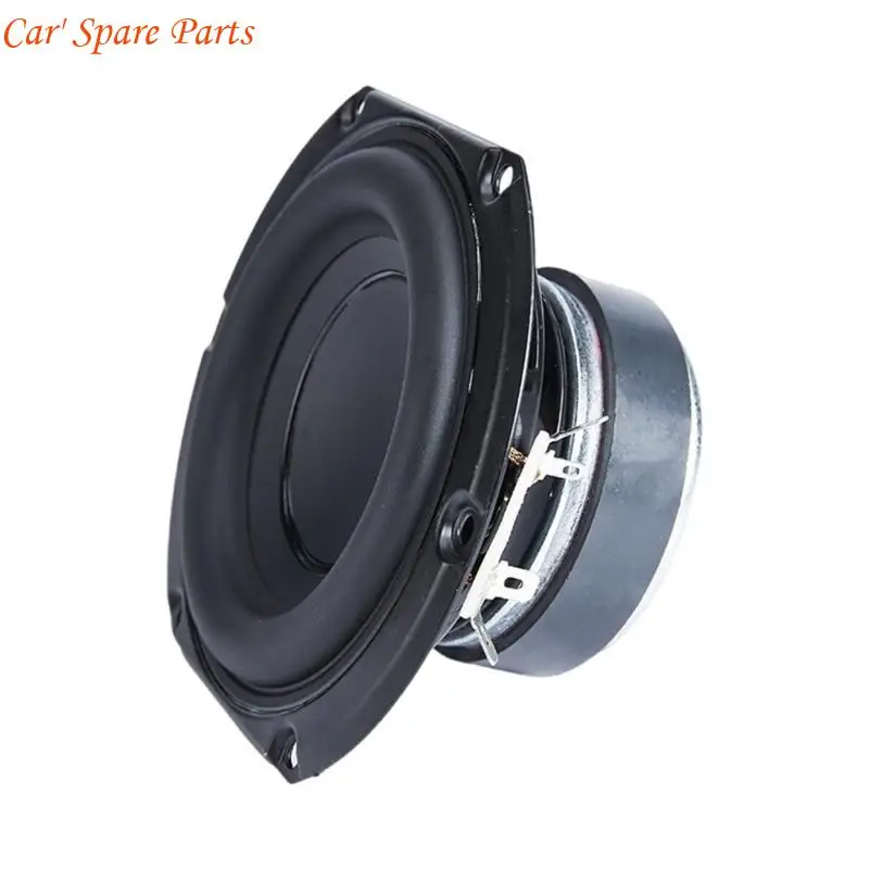 Y4UA 4In Subwoofer Speaker 4ohm 25W Super Bass Audios Woofer DIY Home Theater Sound Music Bookshelf Loudspeaker Bass Speaker