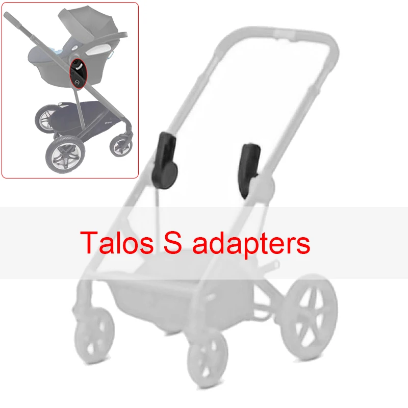 Stroller Adapter For Cybex Balios/Talos S Lux Buggy And Aton Cloud Q/Z/T Maxi-Cosi Car Seat Converter Baby Stroller Accessories