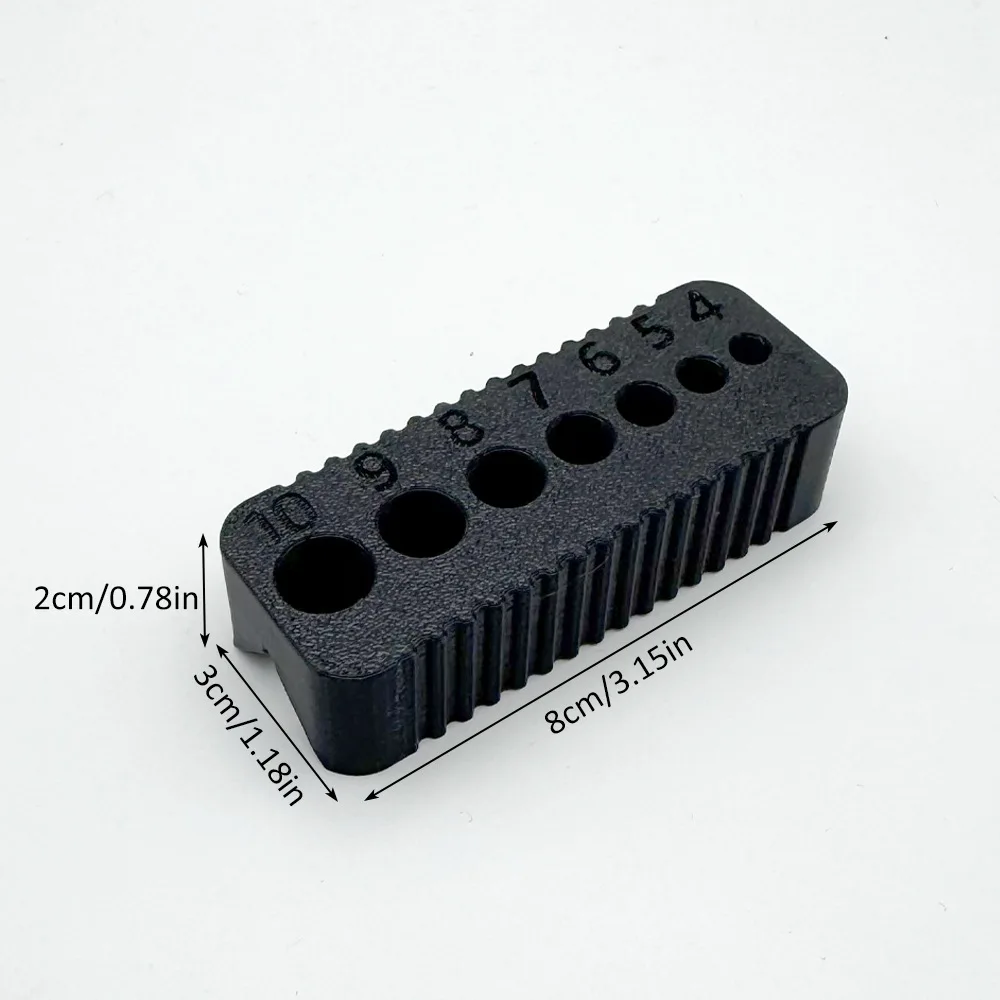 Drill Guide Simple Portable Recyclable Woodworking Metric Precision Drilling Plastic