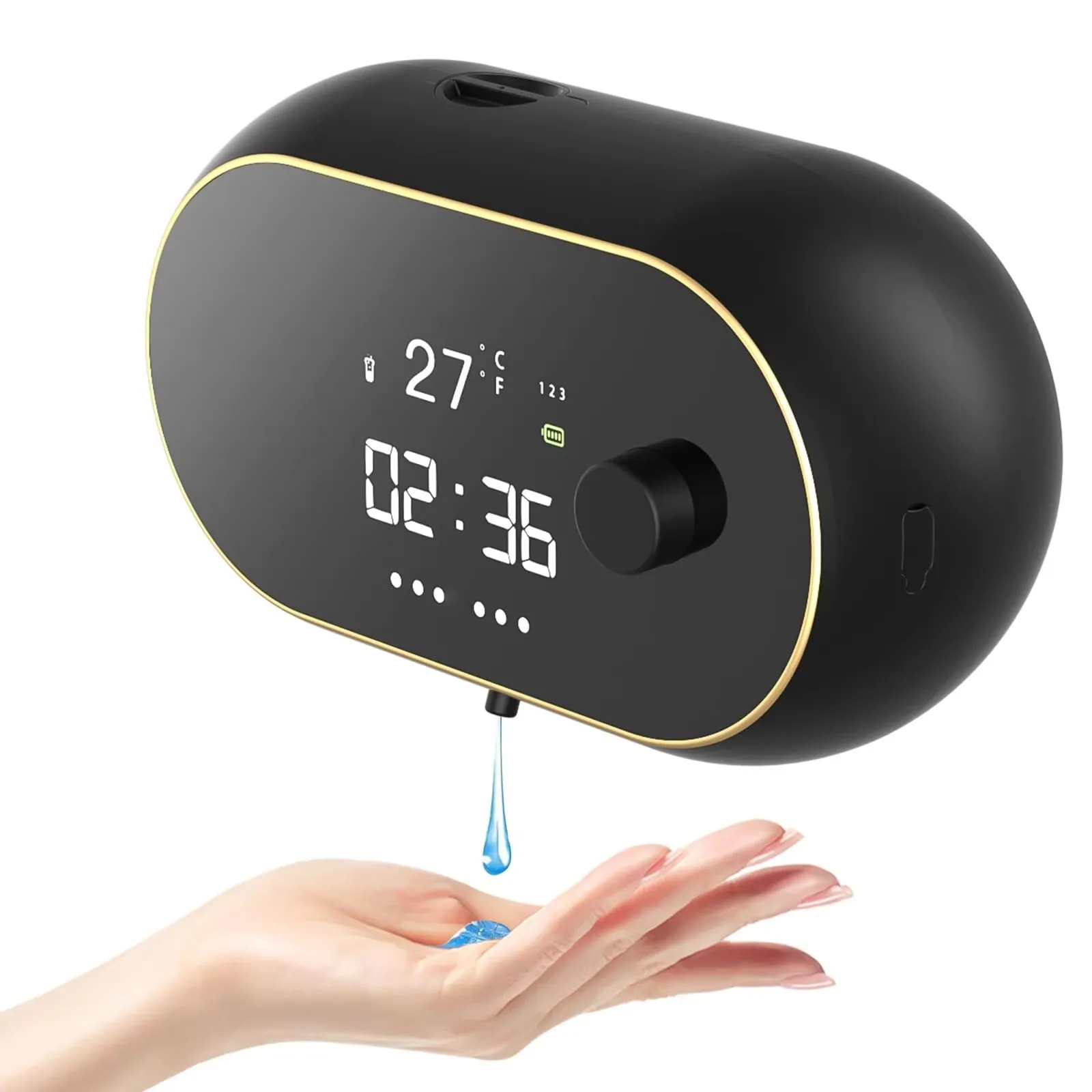 450ML W2 Grote Capaciteit Touchless Wandmontage Oplaadbare Infrarood Inductie Automatische Smart Sensor Schuim/Vloeibare Zeepdispenser