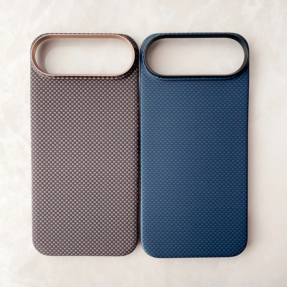 

Real Carbon Magnetic Case For iPhone Air 17 for Magsafe Case Ultra-thin Aramid Fiber Back Cover for iPhone Air 2025 Magsafe Case