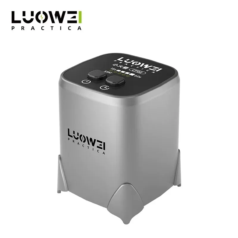 LUOWEI CF02 Small Rocket Compact UV Curing Lamp with 15-60s Timer and Type-C Power for Mobile Phone Motherboard Glue Repair