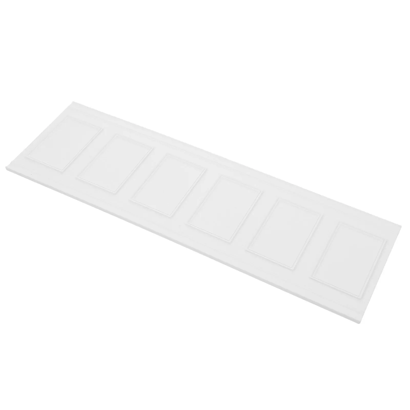 

Самоклеящийся молдинг для кукольных домиков и миниатюрных сцен: легко устанавливаемый, отклеивающийся и приклеивающийся, бесшовное соединение панелей, элегантное покрытие.